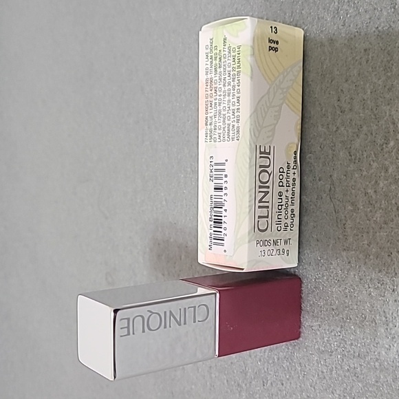 CLINIQUE Pop Lip Colour + Primer - #13 Love Pop - NEW IN BOX - Picture 1 of 8